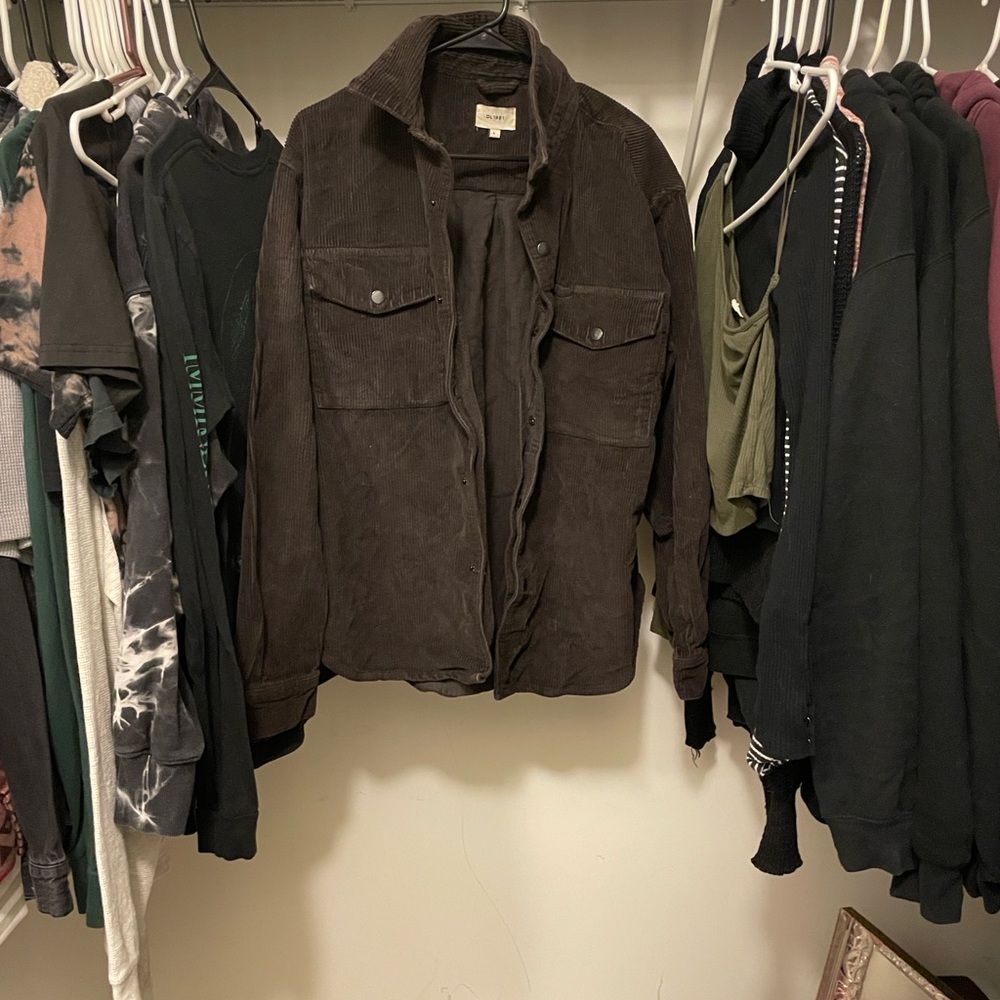 Men's DL1961 Hudson and Perry Tobacco Corduroy Jacket